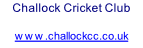 Challock Cricket Club  www.challockcc.co.uk
